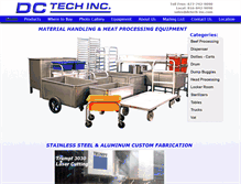 Tablet Screenshot of dctech-inc.com